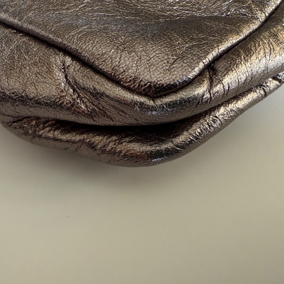 ‼️SOLD‼️ BALENCIAGA 2004 Metallic Pewter Mini Classique Bag - Picture 4 of 9